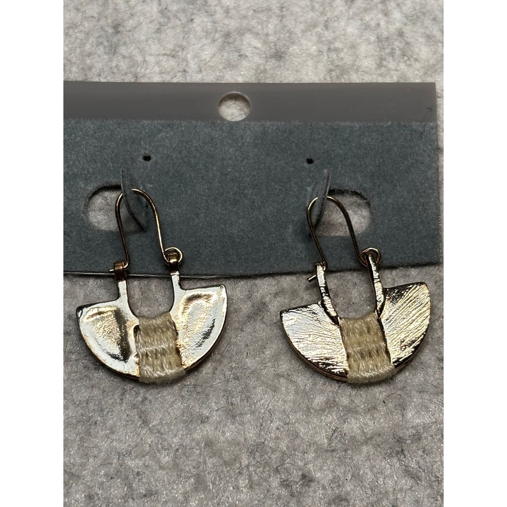 #32. Crescent Dangle Earrings